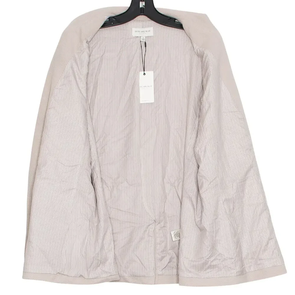 NWT Skies Are Blue Blazer Curvy Minimalist Business Casual Professional Open 1X - Picture 6 of 7